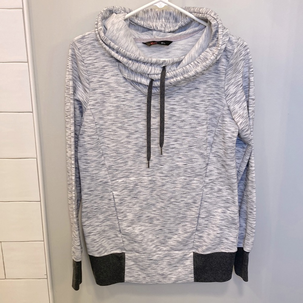Stoic cowl neck hooded sweatshirt